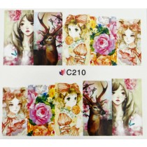 Tattoo-Wraps Rose/Deer C210