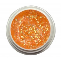 5ml UV Exclusiv Sparkling Glittergel Orange-Multi