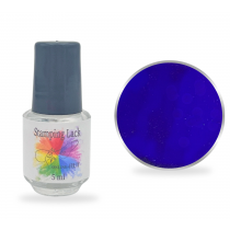 Stamping Lack Dunkelblau