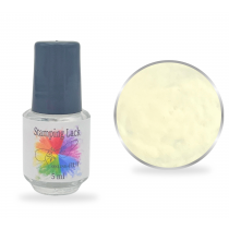 Stamping Lack Creme Weiß