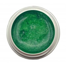 5ml UV Exclusiv Summertime Farbgel Luckygreen Glitter