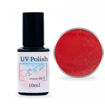 10ml Gel Polish Glitter Poppy