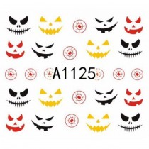 One-Stroke-Sticker/ Wraps Wasserlöslich Halloween A-1125