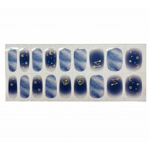 UV Polish Strip - blue Galaxy