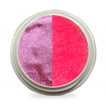 5ml UV Exclusiv Thermo Farbwechselgel Weinrot-Neon Pink Glitzer