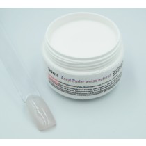Acryl Puder Weiss Natural 5ml