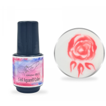 5ml Aquarellfarbe Rot in Pinselflasche