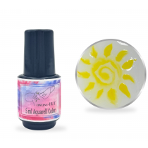 5ml Aquarellfarbe Sonnengelb in Pinselflasche