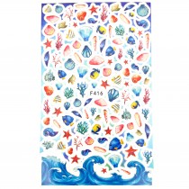 Sticker Sea - Selbstklebend - XL Bogen 