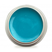 5ml UV Farbgel Deep Türkis Glitzer
