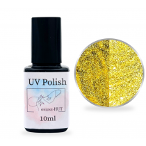 Funky Glam Gel Polish Gold