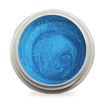 5ml UV Exclusiv Farbgel Magic Shine Türkis Glitzer