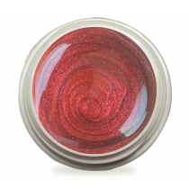 5 ml UV Exclusiv Farbgel Metallic Red