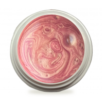 5ml UV Exclusiv Farbgel Metallic Rosé