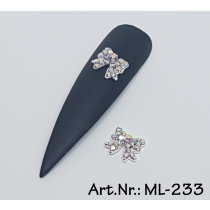 Overlays / 3D Nagelschmuck Schleife 2 Stk. Nr. 233