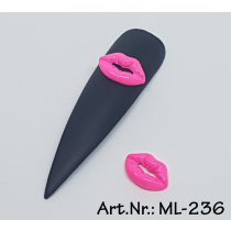 Overlays / 3D Nagelschmuck Love 2 Stk. Nr. 236