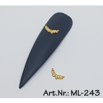 Overlays / 3D Nagelschmuck Kreuz 2 Stk. Nr. 243