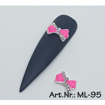 Overlays / 3D Nagelschmuck Schleife 2 Stk. Nr. 95