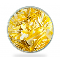 Moro - Mosaik - Splitter in Weiß-Gelb 