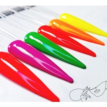 6er Farbgel Set – Neon Pop Art