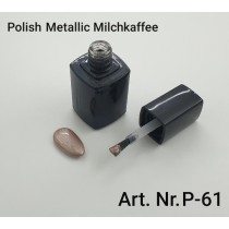 12ml Gel Polish Metallic Milchkaffee