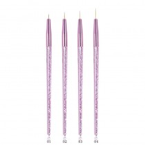 4er Pinsel Set - Pink 