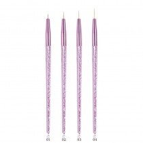 4er Pinsel Set - Pink 