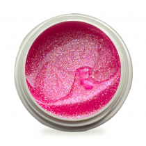 5ml UV Farbgel Pink Multiglitzer