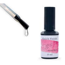 UV Quick Finish Clear Thick 10 ml in Pinselflasche