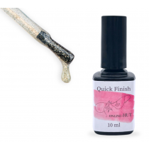 UV Quick Finish Gold Diamond 10 ml in Pinselflasche