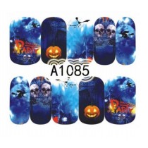 One-Stroke-Sticker/ Wraps Wasserlöslich Halloween A-1085