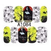 One-Stroke-Sticker/ Wraps Wasserlöslich Halloween A-1084