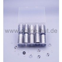 Transferfolien Box Silver Holo