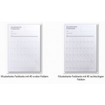 Musterkarte / Farbkarte 