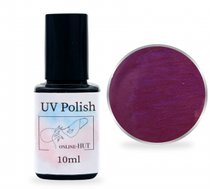 10ml Gel Polish Pearly Aubergine 