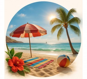 Summer Feels Acrylpulver-Set – 20 Farben für sonnige Nägel