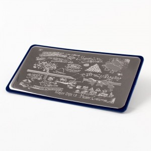 Stamping Schablone Weihnachten 19
