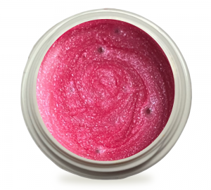 5ml UV Exclusiv Farbgel Pink Glitzer Silbereffekt