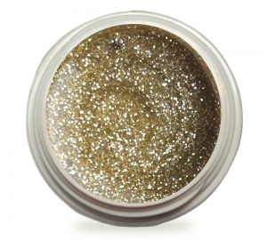 5ml UV Exclusiv Farbgel Glitter Diamond Gold