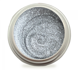 5ml UV Exclusiv Farbgel Glitter Starlight Silver