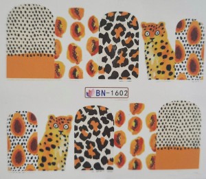 Tattoo-Wraps Fruit -Papaya/Leo-