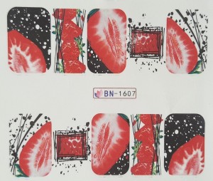 Tattoo-Wraps Fruit -Erdbeere- 