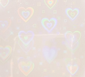 Sticker- Heart small Transparent - Selbstklebend