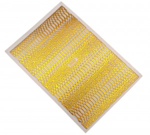 Snake Sticker Gold