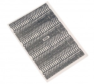 Snake Sticker Black