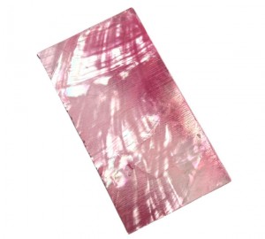1x Muschel Folie-Selbstklebend-Hell Pastell Pink