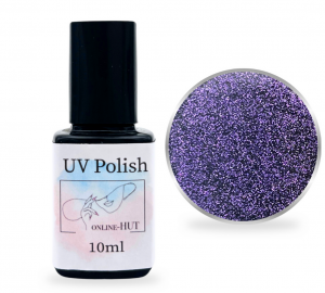 12ml Gel Polish Glitter Lila