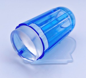 Clear Jelly Stamp Blau Transparent