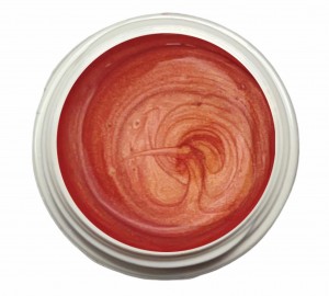 5ml UV Exclusiv Summertime Farbgel Golden Red Metallic