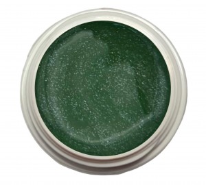 5ml UV Exclusiv Summertime Farbgel Glitter Green Planet